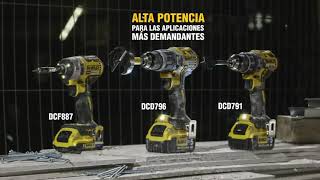 Herramientas Inalámbricas DEWALT XR Sin Carbones [upl. by Yenruoc]