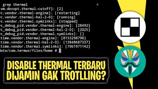 MODULE GAMING IS REAL  DISABLE THERMAL UNIVERSAL TERBARU  ROOT [upl. by Idihsar]