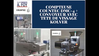 AFOY  1 COMPTEUSE DMC 4 CONVOYEUR  1 VISSEUSE KOLVER [upl. by Basilio]