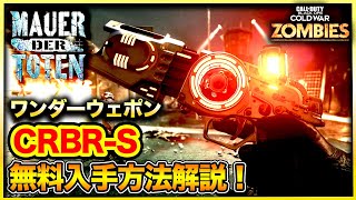 【CoDBOCWゾンビ】新マップワンダーウェポン「CRBRS」ケルベロス入手方法！クラウス起動方法も一緒に解説！【MAUER DER TOTEN】 [upl. by Gaspard]