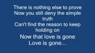 David Guetta  Love Is Gone  With Lyrics [upl. by Narud]