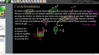 1ª Lei da Termodinâmica [upl. by Elbert]