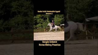 Sezgin Erdemir  Horse Riding Practice  Kudüs Fatihi Selahaddin Eyyubi  Season2  Shirkuh [upl. by Alick]