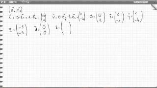 Combinaison linéaire de vecteurs algébrique [upl. by Sybila]