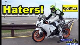 Motorcycle HATERS  MotoVlog [upl. by Ymma]