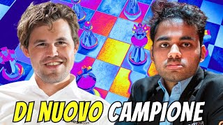 Se Giochi La Francese MI GAISI Carlsen vs Erigaisi  Mondiale Blitz a Squadre [upl. by Dlorej512]