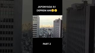 JAPONYA DEPREMİ 95 ABONE OLMAYI UNUTMA [upl. by Enenaej]