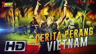 TENTARA AMERIKA Vs Vietcong di PER4NG VIETNAM Tahun 1955  Alur Cerita Film Plat00n [upl. by Chally]