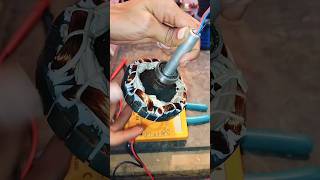 high speed ceiling fan winding Avi electrical work  sorts ytshorts trending [upl. by Ylrebmic993]