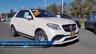 2018 MercedesBenz GLE GLE 63 AMG® Sport Utility Yuba City Oroville Roseville Sacramento Chico [upl. by Isadore]