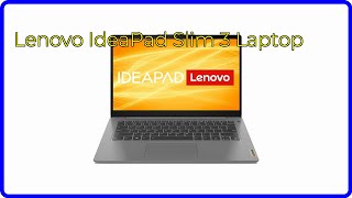 BEWERTUNG 2024 Lenovo IdeaPad Slim 3 Laptop WESENTLICHE Einzelheiten [upl. by Coleen73]