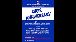 2024 CHURCH CHOIR ANNIVERSARY MUSICAL CONCERT [upl. by Attevaj]