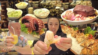 ALL YOU CAN EAT BUFFET WITH DOUBLE A  SASVlogs [upl. by Conte41]