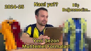 GALATASARAY FENERBAHÇE YENİ SEZON FORMALARI 2025 Sezonu Formaları Puanladık [upl. by Aramak]