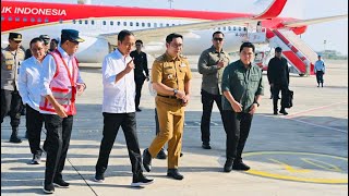 Presiden Jokowi Tinjau Bandara Internasional Jawa Barat Kertajati Majalengka 11 Juli 2023 [upl. by Mountfort]