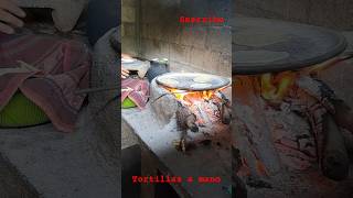 Tortillas de maíz hechas a mano parati fypyoutube short [upl. by Cyler]