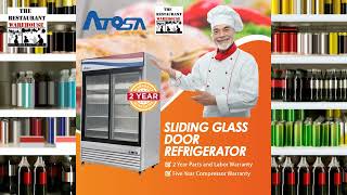 Atosa MCF8709GR Refrigerator Merchandiser [upl. by Birdie]