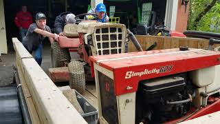 Garage find garden tractors Simplicity garden tractors [upl. by Benilda]