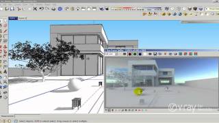 VRay for SketchUp  How to use HDRI and sun settings  tutorial [upl. by Kcirdec]