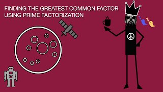 Greatest Common Factor with Prime Factorization [upl. by Ryter]