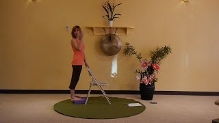 Creative Sequences for Building Lower Body Strength  Energizing Chair Yoga [upl. by Kerrill]