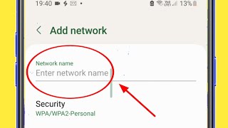 Enter Network Name Kya Hota hai  What is Enter Network Name in WiFi Add network [upl. by Rockey380]