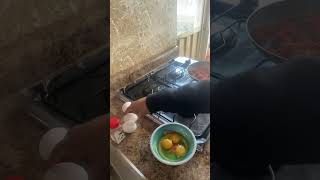 Chorizo Con huevo undiaenmivida cocina mividadiaria viralvideo shorts [upl. by Nnaeus]