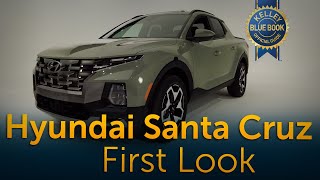 2022 Hyundai Santa Cruz  First Look [upl. by Ailehc]