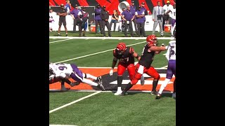 JaMarr Chase catches for a 41yard Touchdown vs Baltimore Ravens [upl. by Niddala984]