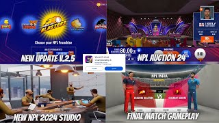 WCC3  NEW UPDATE V25  ROAD TO NPL 2024 FULL GAMEPLAY  ALL NEW FUTURE REVIEW NPL 2024 [upl. by Ynnod]