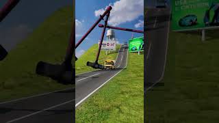 Hammers Vs Bus CrashBeamNGDrive beamngdrive beamngdriveshorts beamng [upl. by Melissa225]