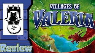 Villages of Valeria Review with Tom Vasel [upl. by Stultz]