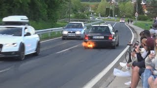 Wörthersee 2018  Vor dem See  Best Of Sound Action  Turbo Sauger Antilag Burnout Drift [upl. by Stinson]