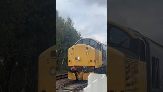 37508 passes Uttoxeter Signal Box 231024 britishrailways uttoxeter signalbox class37 37508 [upl. by Veronica72]