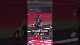 Michael Garlock 3 TD Game wosn highschoolsports hsfootball sports [upl. by Taima]