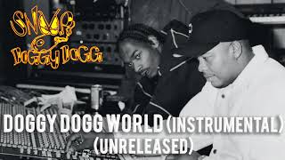 Snoop Doggy Dogg  Doggy Dogg World Original Instrumental Unreleased 1993 [upl. by Tereb]