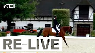 RELIVE  Juniors Individual Part I  FEI Dressage European Championships Juniors 2023 [upl. by Ellevel]