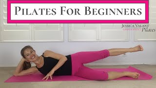 Pilates for Beginners  Beginner Pilates Mat Exercises [upl. by Weed]