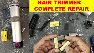 982 How To Repair Hair Trimmer Hair Clipper Hair Cutting Machine [upl. by Nyrhtakyram]