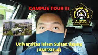 CAMPUS TOUR DI UNIVERSITAS ISLAM SULTAN AGUNG UNISSULA SEMARANG KEPOIN KAMPUSNYA PARA SULTAN [upl. by Annalee]