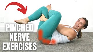 4 BEST Exercises For Pinched Nerve In Lower Back Nerve Pain UPDATED 2023 [upl. by Heather]