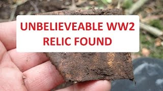 Incredible WW2 relic found Just INCREDIBLE [upl. by Repohtsirhc]