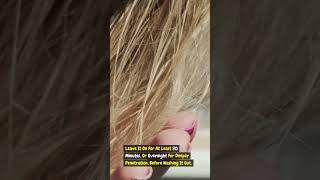 STOP Hair Loss NATURALLY with ONE Easy Remedy  No More Hair Loss [upl. by Ulrica617]