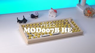 Akko MOD007B HE Magnetic Keyboard Full Review  Latency Typing Teardown [upl. by Trauts]