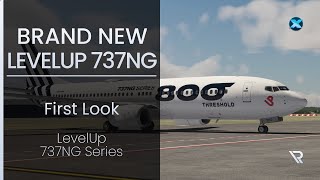 XP11 BRAND NEW LEVELUP 737NG SERIES  First Look [upl. by Akema]