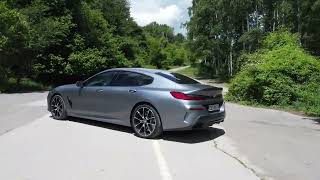 BMW 840d Gran Coupe  Exterior Footage and POV Driving [upl. by Paza214]