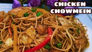 How to make chicken chowmein  Chicken chowmein recipe shorts [upl. by Nosle]