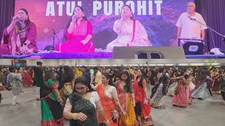 Garba 2024  Atul Purohit Part 4  ગરબા  गरबा  Chicago  USA [upl. by Lodhia196]