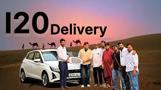 i20 delivery with rajasthani ￼tradition  i20 Sportz optional 2024 [upl. by Yllim756]