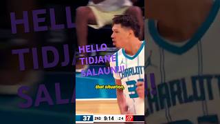 Tidjane Salauns IMPRESSIVE Charlotte Hornets debut on offense hornets nba nbahighlights [upl. by Rayle664]